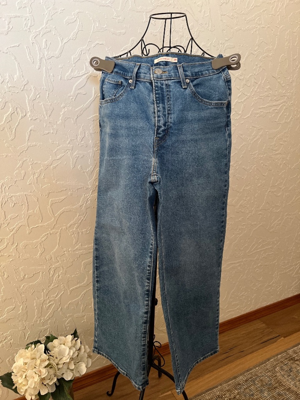 Levi’s High Waisted Wide Leg Jeans